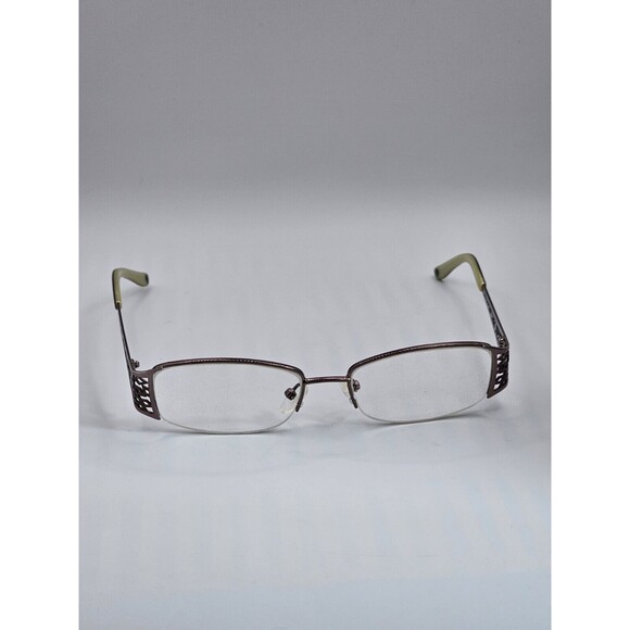 ADRIENNE VITTADINI EYEGLASSES FRAME AV1058 BRN 50/16-135 FRAMES ONLY!!!! - Picture 1 of 12